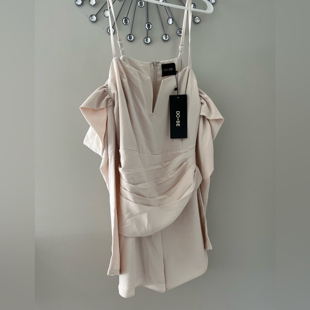 DO+BE nude romper dress